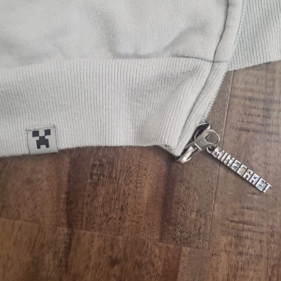 Kid's Minecraft Hoodie Jacket - Picture 2 of 5